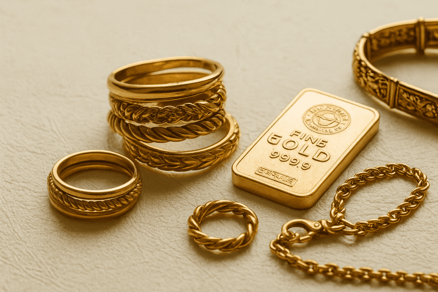 Gold verkaufen in Steyr - Schmuck und Edelmetalle